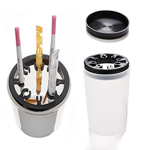Acrylic Nail Brush Cleaner Acrylic Brush Cleaner Liquid Acrylic Paint Brush Cleaner Nails Artist Acrylic Powder Painting Acrylic Cleaner Paint Brush Cleaner Solution (Soaking Cup)