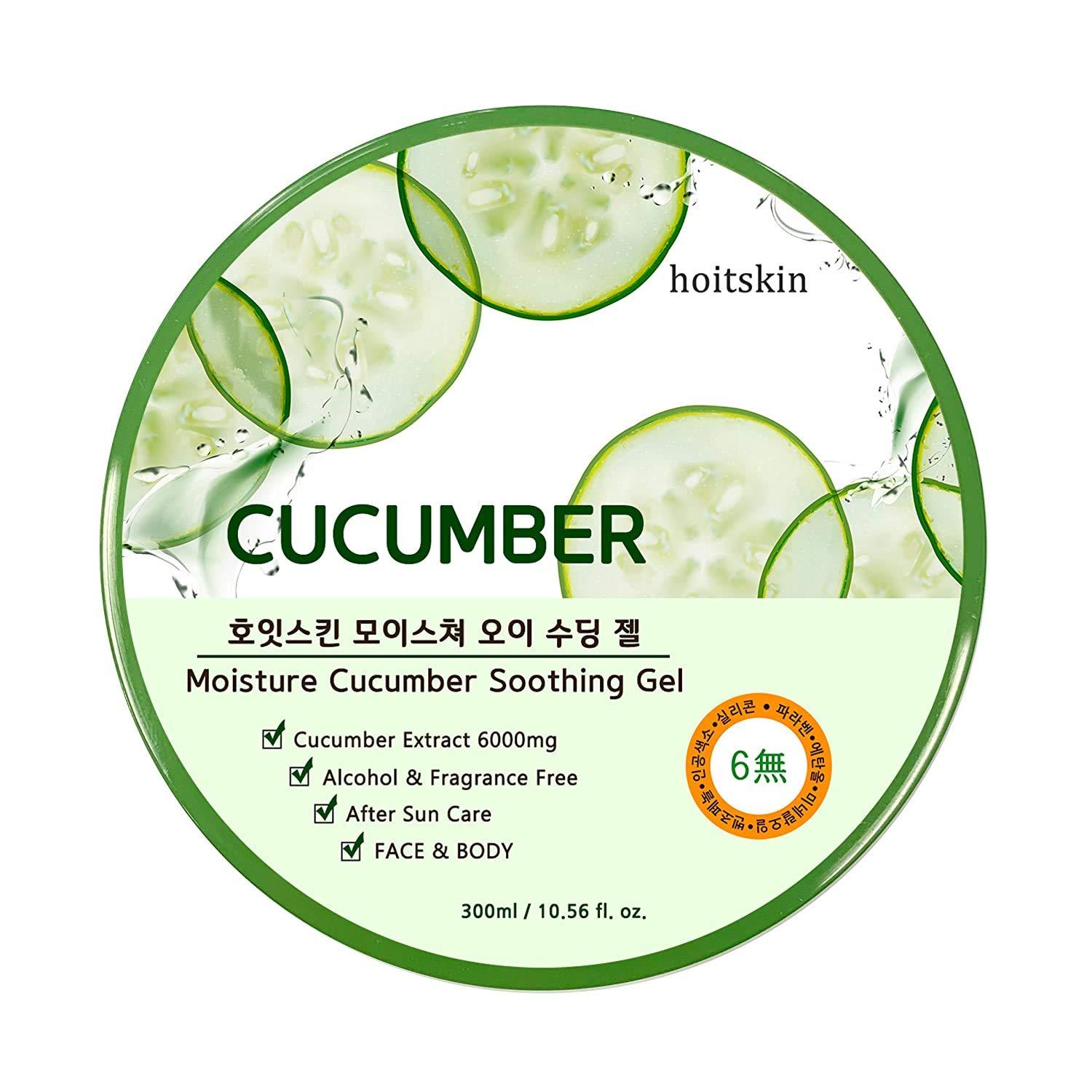 HOITSKIN Moisture Cucumber Soothing Gel 10.56 Ounce