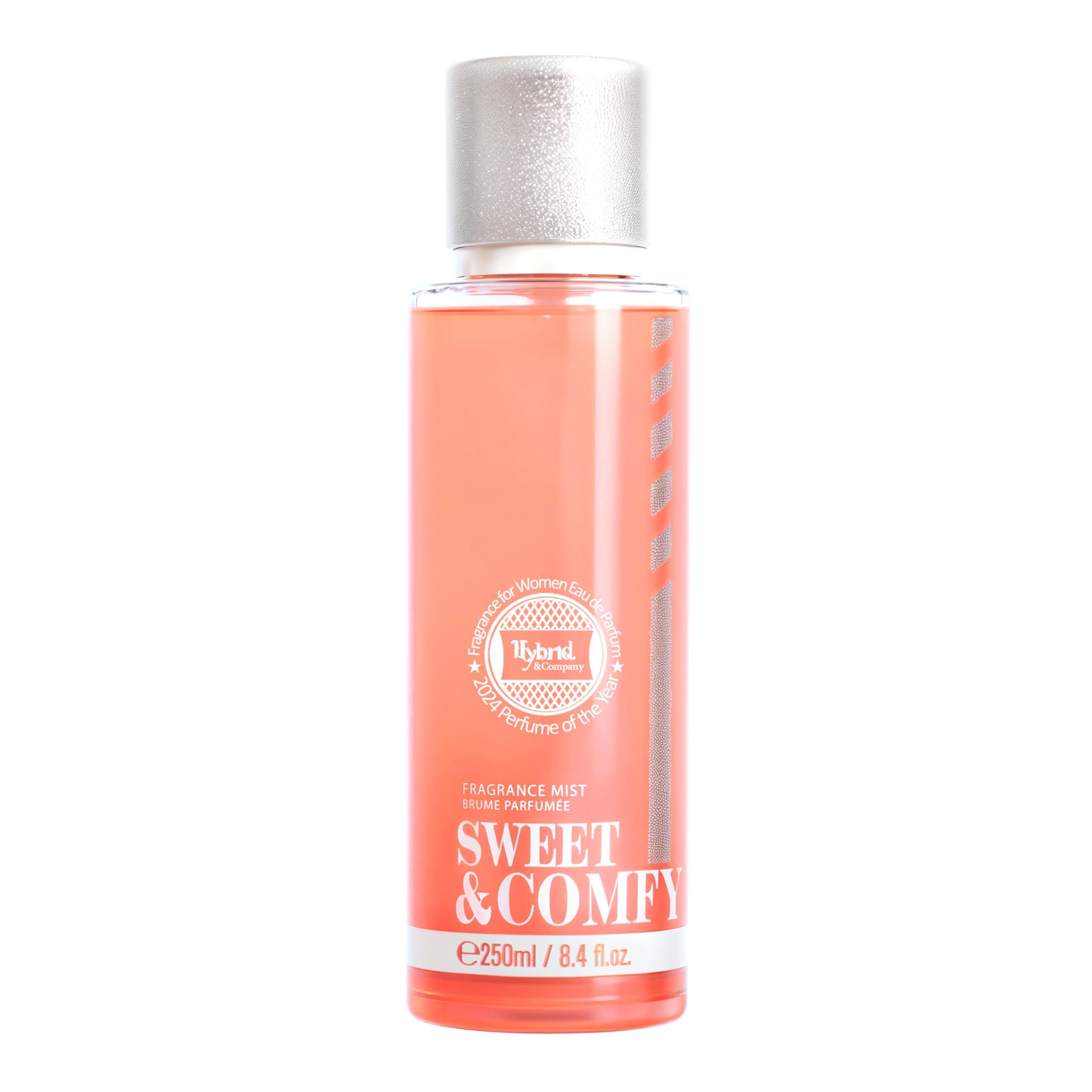Hybrid & Company Women Sweet&Comfy Body Fragrance Mist Brume Parfumee 250Ml Sweet&Comfy 8.4 Fl Oz (Pack of 1)